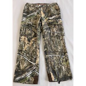 Mossy Oak Mens Camouflage Cargo Pants Size Large 36-38 Hunting‎ Outdoors